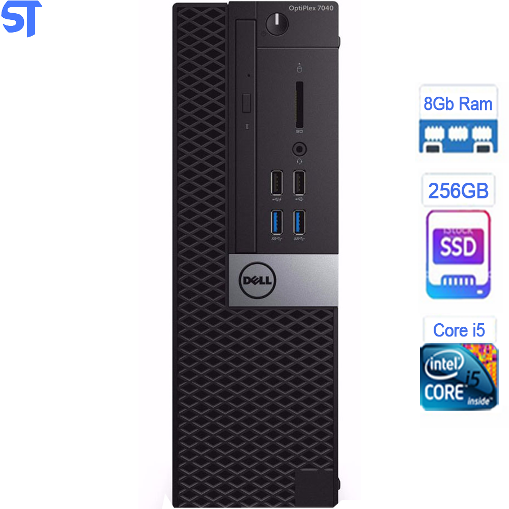 Mini Computador Dell Optiplex 7050 Micro Core I5 8gb Com SSD de 512GB